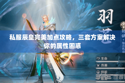 私服辰皇完美加点攻略，三套方案解决你的属性困惑