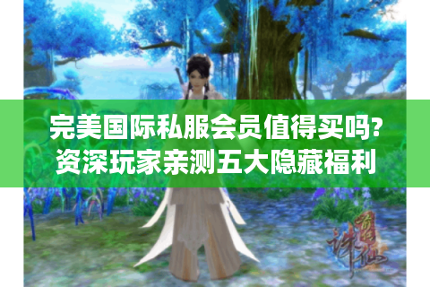 完美国际私服会员值得买吗?资深玩家亲测五大隐藏福利