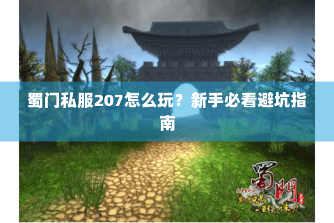 蜀门私服207怎么玩？新手必看避坑指南