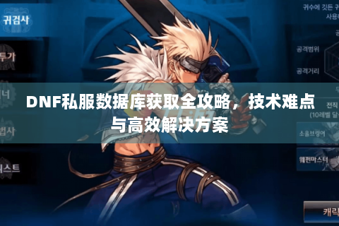 DNF私服数据库获取全攻略，技术难点与高效解决方案