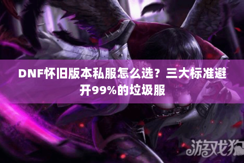 DNF怀旧版本私服怎么选？三大标准避开99%的垃圾服