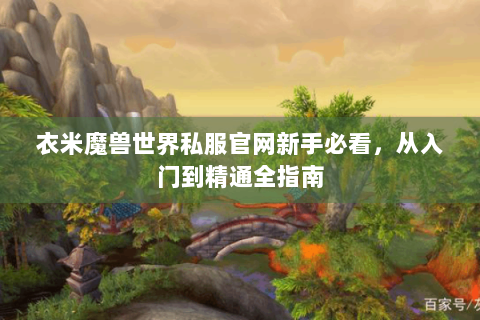 衣米魔兽世界私服官网新手必看，从入门到精通全指南