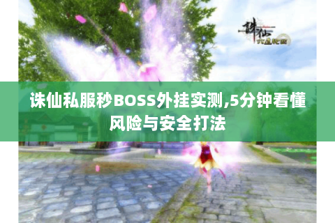诛仙私服秒BOSS外挂实测,5分钟看懂风险与安全打法