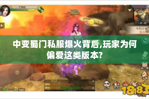中变蜀门私服爆火背后,玩家为何偏爱这类版本?