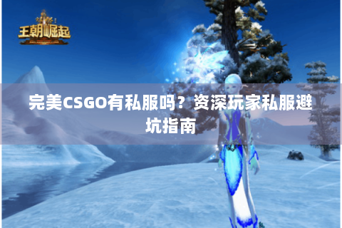 完美CSGO有私服吗？资深玩家私服避坑指南