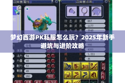 梦幻西游PK私服怎么玩？2025年新手避坑与进阶攻略