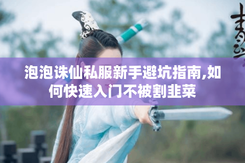 泡泡诛仙私服新手避坑指南,如何快速入门不被割韭菜