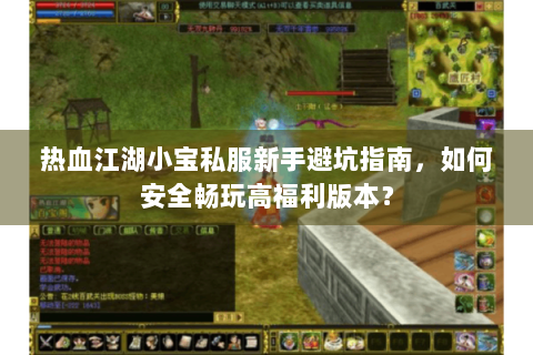 热血江湖小宝私服新手避坑指南，如何安全畅玩高福利版本？