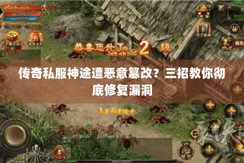 传奇私服神途遭恶意篡改？三招教你彻底修复漏洞