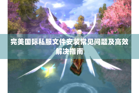 完美国际私服文件安装常见问题及高效解决指南