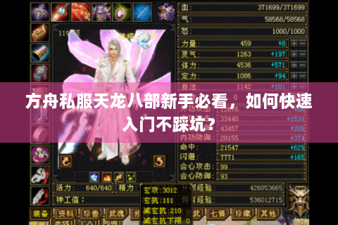 方舟私服天龙八部新手必看，如何快速入门不踩坑？