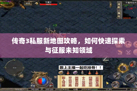 传奇3私服新地图攻略，如何快速探索与征服未知领域