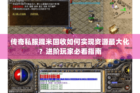 传奇私服提米回收如何实现资源最大化？进阶玩家必看指南