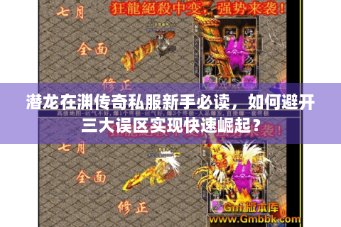 潜龙在渊传奇私服新手必读，如何避开三大误区实现快速崛起？