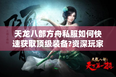 天龙八部方舟私服如何快速获取顶级装备?资深玩家揭秘三大技巧