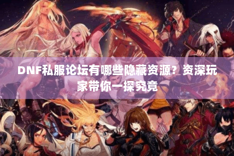 DNF私服论坛有哪些隐藏资源？资深玩家带你一探究竟