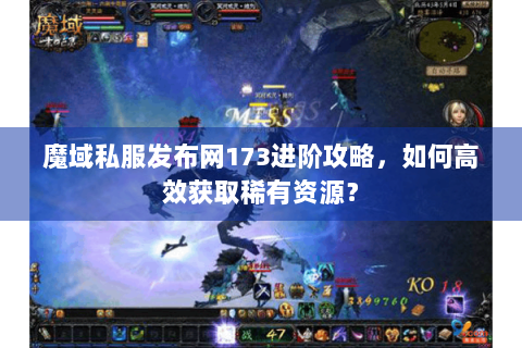 魔域私服发布网173进阶攻略，如何高效获取稀有资源？