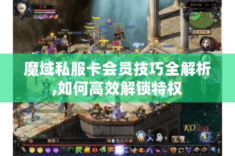 魔域私服卡会员技巧全解析,如何高效解锁特权