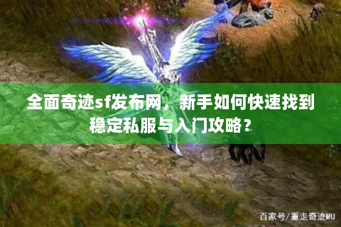 全面奇迹sf发布网，新手如何快速找到稳定私服与入门攻略？