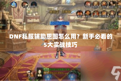 DNF私服辅助恩图怎么用？新手必看的5大实战技巧