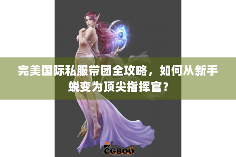 完美国际私服带团全攻略，如何从新手蜕变为顶尖指挥官？