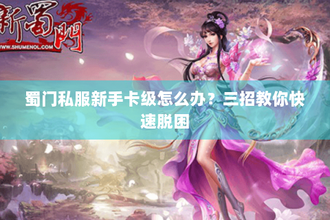 蜀门私服新手卡级怎么办？三招教你快速脱困