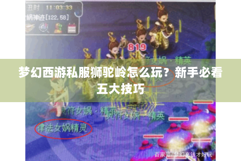 梦幻西游私服狮驼岭怎么玩？新手必看五大技巧