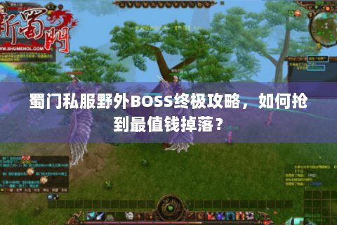 蜀门私服野外BOSS终极攻略，如何抢到最值钱掉落？