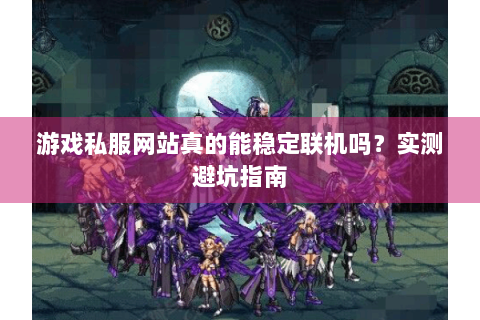 游戏私服网站真的能稳定联机吗？实测避坑指南