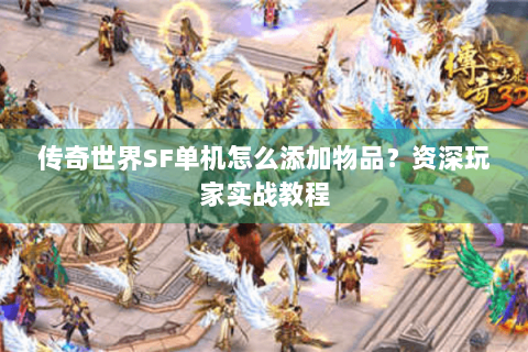 传奇世界SF单机怎么添加物品？资深玩家实战教程