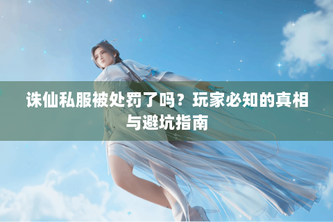 诛仙私服被处罚了吗？玩家必知的真相与避坑指南
