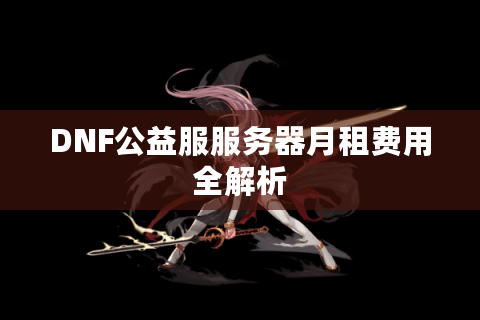 DNF公益服服务器月租费用全解析