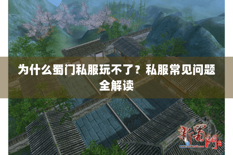 为什么蜀门私服玩不了？私服常见问题全解读