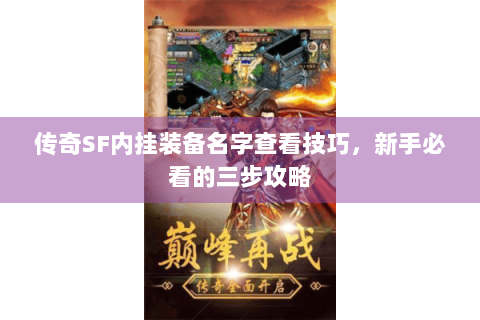 传奇SF内挂装备名字查看技巧，新手必看的三步攻略