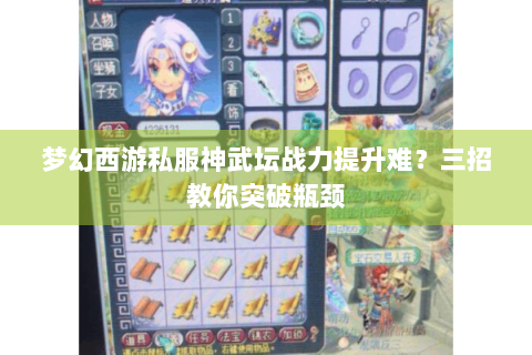 梦幻西游私服神武坛战力提升难？三招教你突破瓶颈