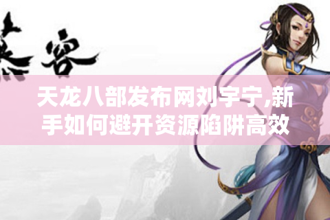 天龙八部发布网刘宇宁,新手如何避开资源陷阱高效入门?
