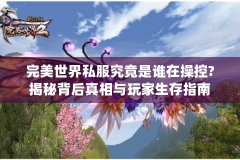 完美世界私服究竟是谁在操控?揭秘背后真相与玩家生存指南