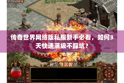 传奇世界网络版私服新手必看，如何3天快速满级不踩坑？