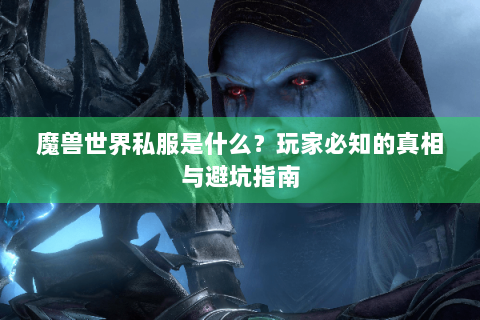 魔兽世界私服是什么？玩家必知的真相与避坑指南