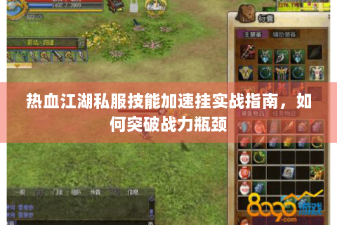 热血江湖私服技能加速挂实战指南，如何突破战力瓶颈