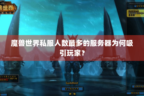 魔兽世界私服人数最多的服务器为何吸引玩家？