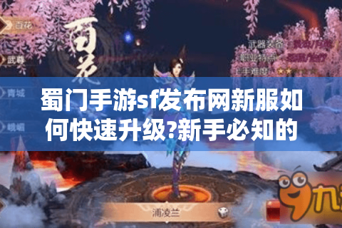 蜀门手游sf发布网新服如何快速升级?新手必知的五大技巧与误区