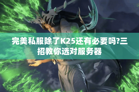 完美私服除了K25还有必要吗?三招教你选对服务器