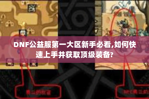 DNF公益服第一大区新手必看,如何快速上手并获取顶级装备?