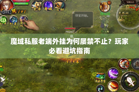 魔域私服老端外挂为何屡禁不止？玩家必看避坑指南
