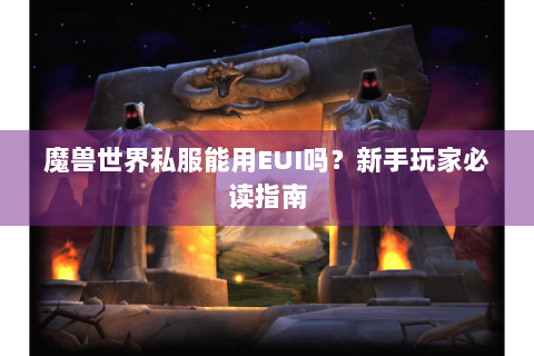魔兽世界私服能用EUI吗？新手玩家必读指南