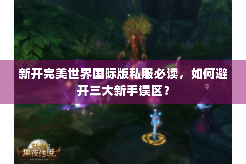 新开完美世界国际版私服必读，如何避开三大新手误区？