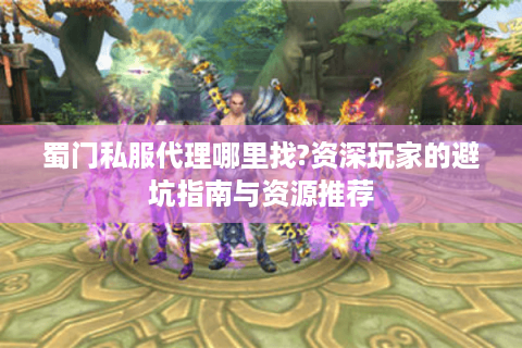 蜀门私服代理哪里找?资深玩家的避坑指南与资源推荐