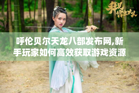 呼伦贝尔天龙八部发布网,新手玩家如何高效获取游戏资源?