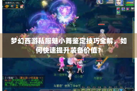 梦幻西游私服魅小舞鉴定技巧全解，如何快速提升装备价值？